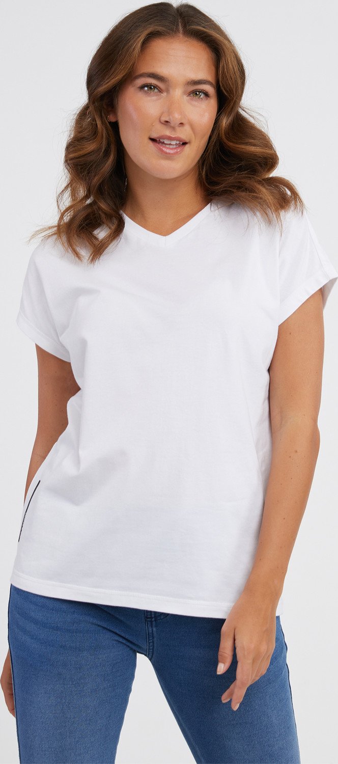 SAM 73 Dámské triko VITANI Bílá S