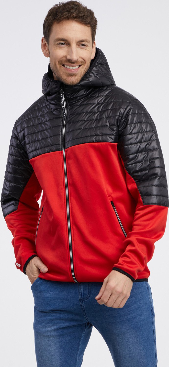 SAM 73 Pánská mikina VADER Červená S