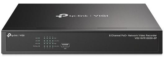 TP-LINK VIGI NVR1008H-8P 8 Channel PoE Network Video Rec. (VIGI NVR1008H-8P)