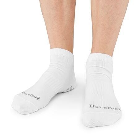 Vlnka Bavlněné barefoot ponožky kotníkové bílá