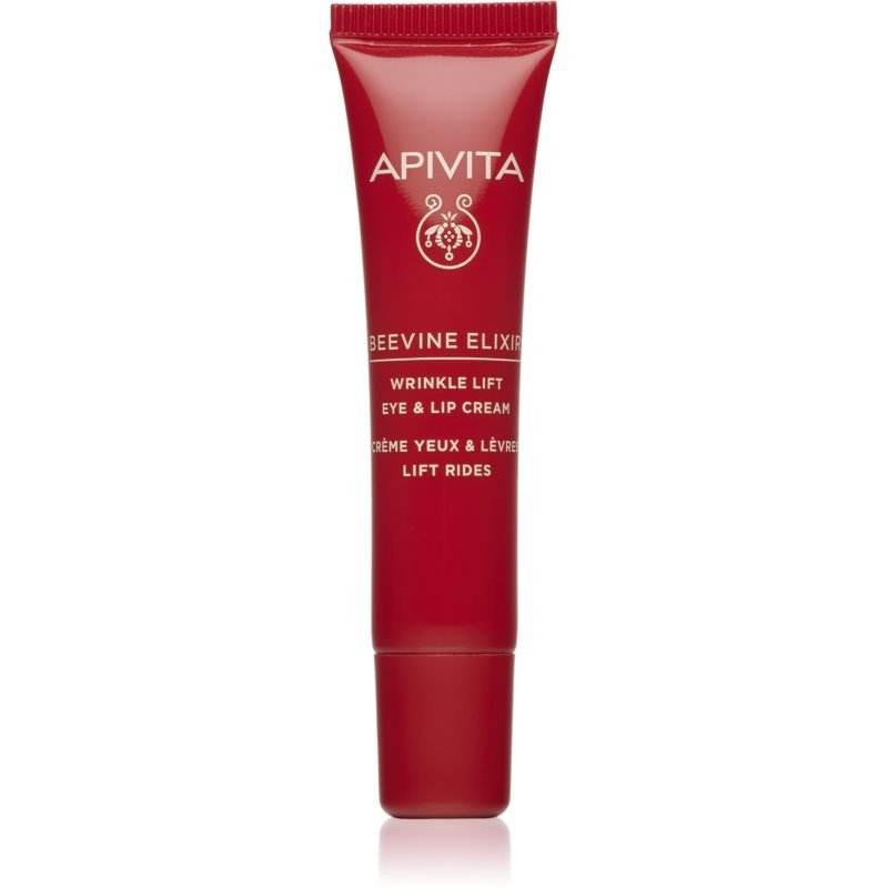 Apivita Beevine Elixir vyplňující krém Wrinkle Lift Eye & Lip Cream 15 ml