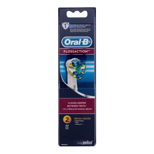 Oral-B Floss Action náhradní hlavice na elektrický zubní kartáček unisex 2 ks náhradních hlavic