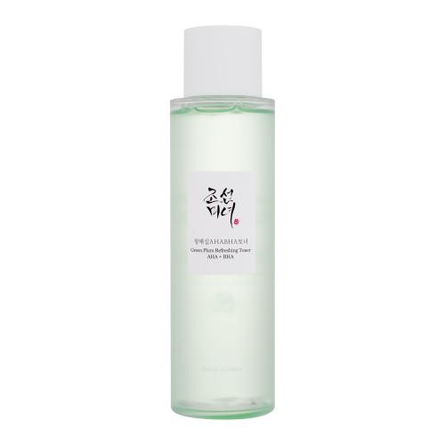 Beauty of Joseon Green Plum Refreshing Toner AHA + BHA 150 ml pleťový toner pro odstranění zbytku odumřelých kožních buněk a kožního mazu pro ženy