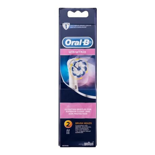 Oral-B Ultra Thin náhradní hlavice na elektrický zubní kartáček unisex 2 ks náhradních hlavic