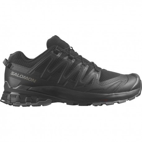 Salomon XA Pro 3D v9 Wide black/phantom/pewter 472731 pánské prodyšné běžecké boty  42 a 2/3 EUR
