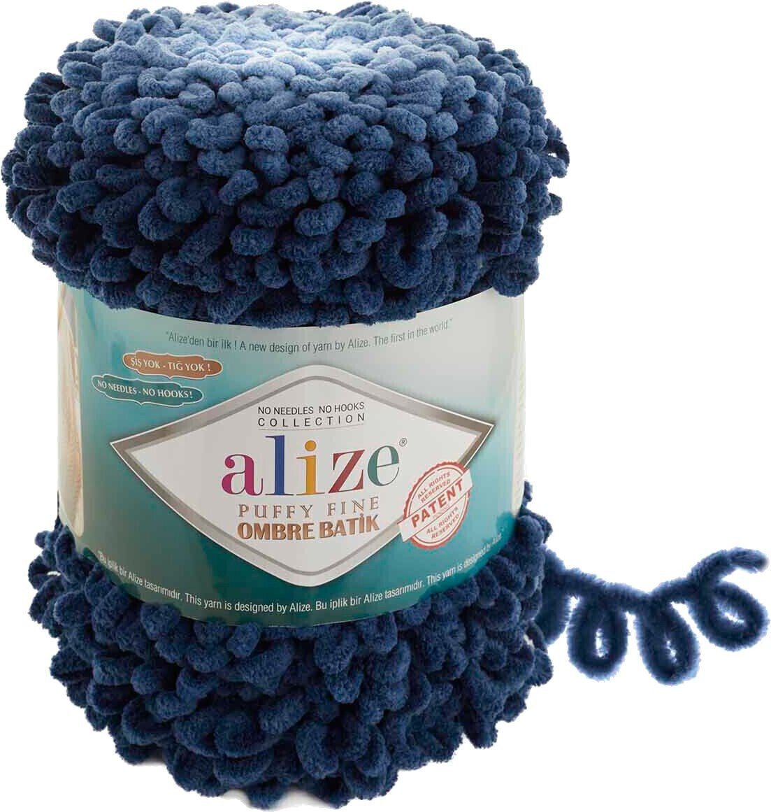 Alize Puffy Fine Ombre Batik 7266 Blue