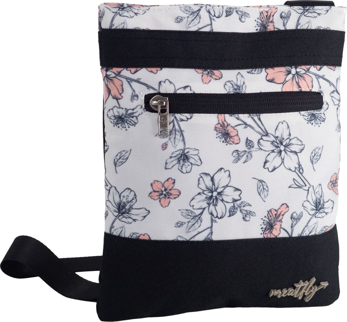 Meatfly Dámská crossbody kabelka Dixie Blossom White