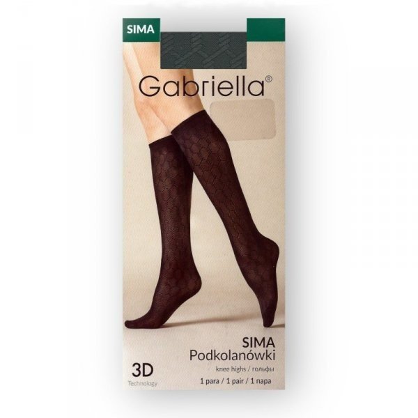 Gabriella Sima 521 smoky Podkolenky One size Smoky