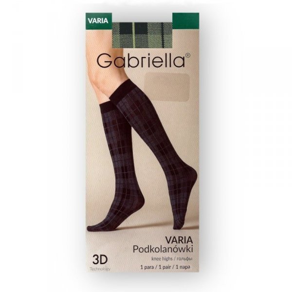 Gabriella Varia 522 canarinio Podkolenky One size Mix