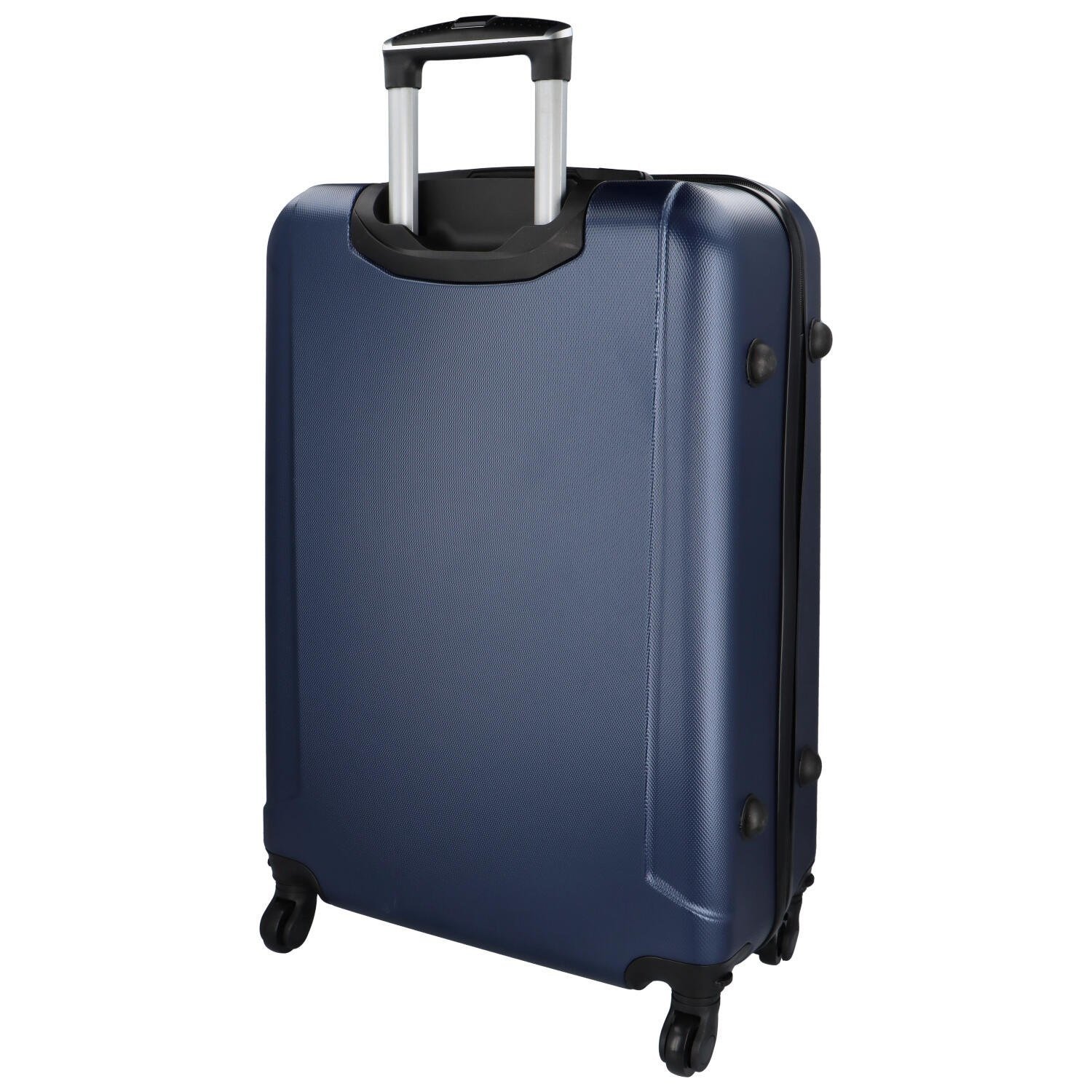 Plastový cestovní kufr Peek, tmavě modrý XL