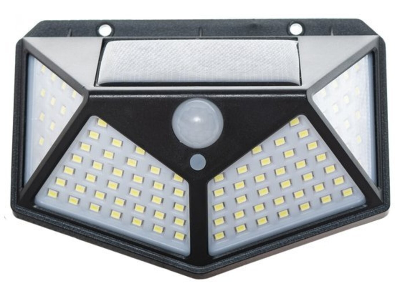 ISO Solární venkovní 100 LED SMD osvětlení s pohybovým senzorem