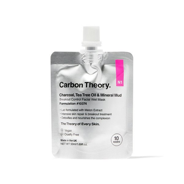 Carbon Theory Mineral Mud Mask maska na obličej  50 ml