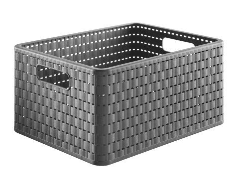 Úložný košík Country 18 l, antracitový