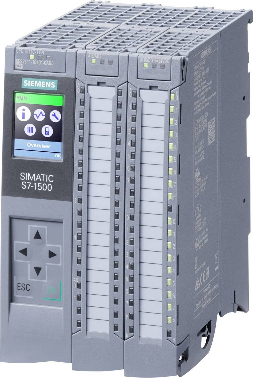 Siemens 6ES7511-1CK01-0AB0 6ES75111CK010AB0 konstrukční sestava PLC centrály