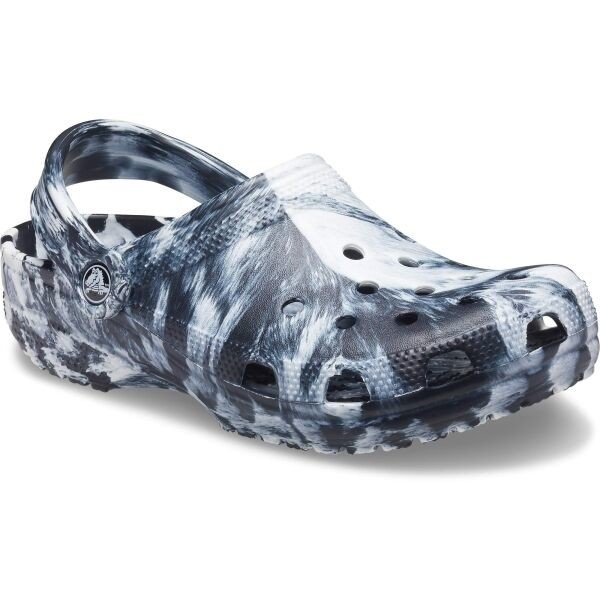 Crocs CLASSIC MARBLED CLOG Unisex nazouváky, černá, velikost 37/38