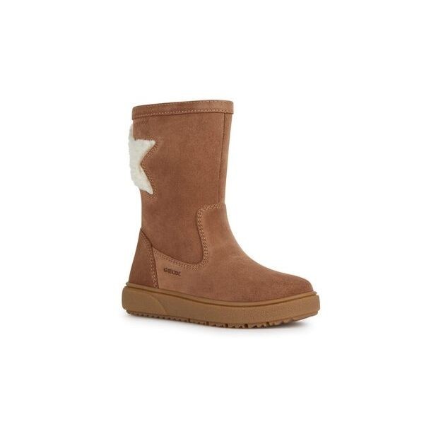 Geox THELEVEN GIRL WPF Hohe Mädchenschuhe, hnědá, velikost 36