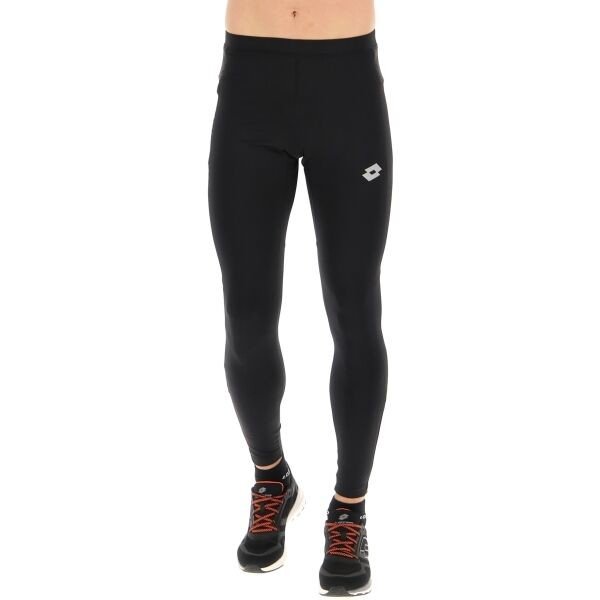 Lotto RUNNING LEGGINGS Pánské běžecké legíny, černá, velikost XL