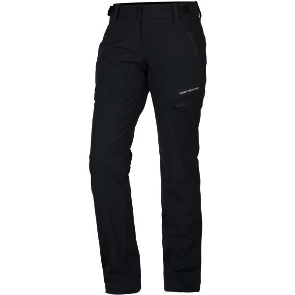 Northfinder COLLEEN Dámské kalhoty, černá, velikost S