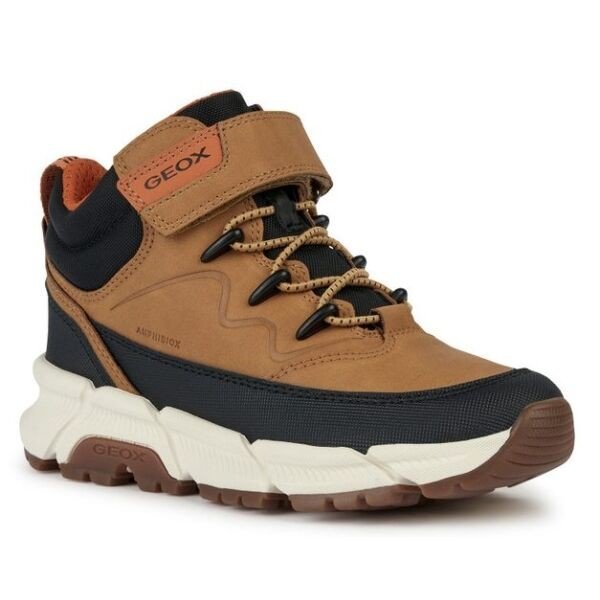 Geox FLEXYPER PLUS BOY Jungen Knöchelschuhe, hnědá, velikost 35