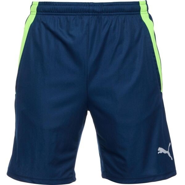 Puma TEAMLIGA TRAINING SHORTS 2 Pánské fotbalové šortky, modrá, velikost M