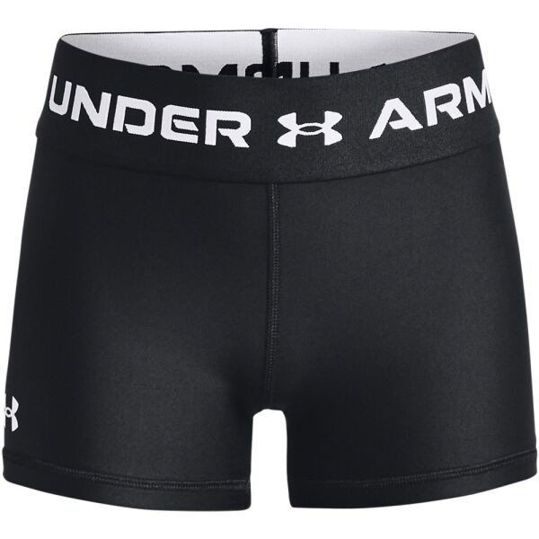 Under Armour ARMOUR SHORTY Mädchenshorts, černá, velikost M