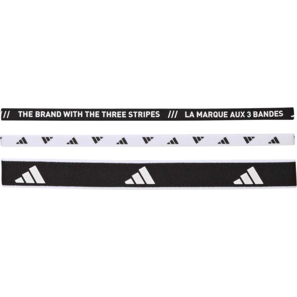 adidas 3PP HEADBAND Čelenky, černá, velikost UNI