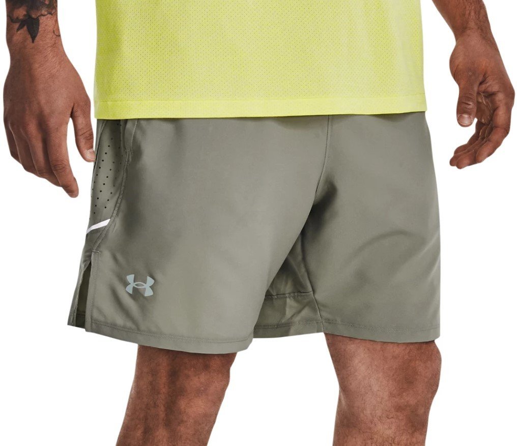 Šortky Under Armour LAUNCH ELITE 2in1 7 SHORT-GRN