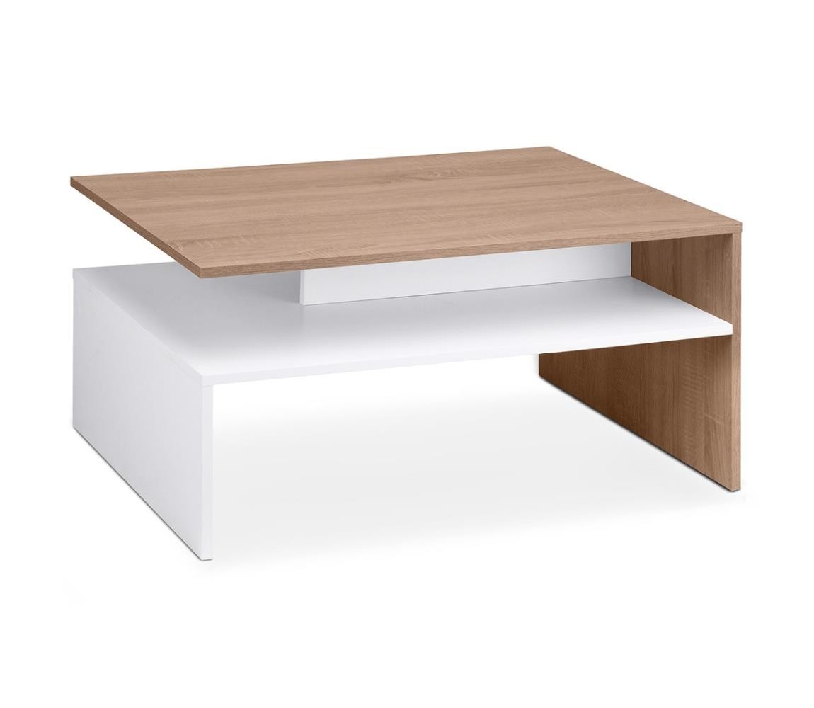 Konsimo Sp. z o.o. Sp. k. Konferenční stolek DELCHI 45x90 cm bílá