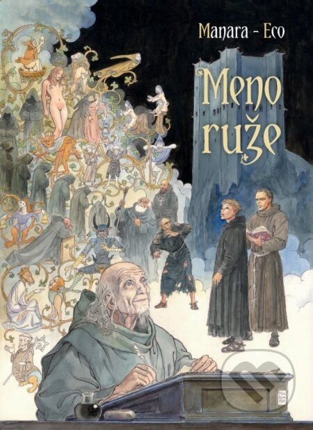 Meno ruže - Umberto Eco, Milo Manara (ilustrátor)