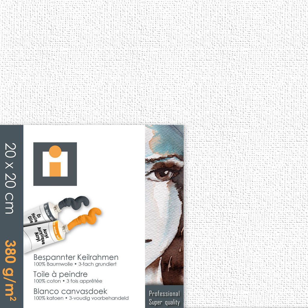 MALÍŘSKÉ PLÁTNO, 20/20/1,7 cm