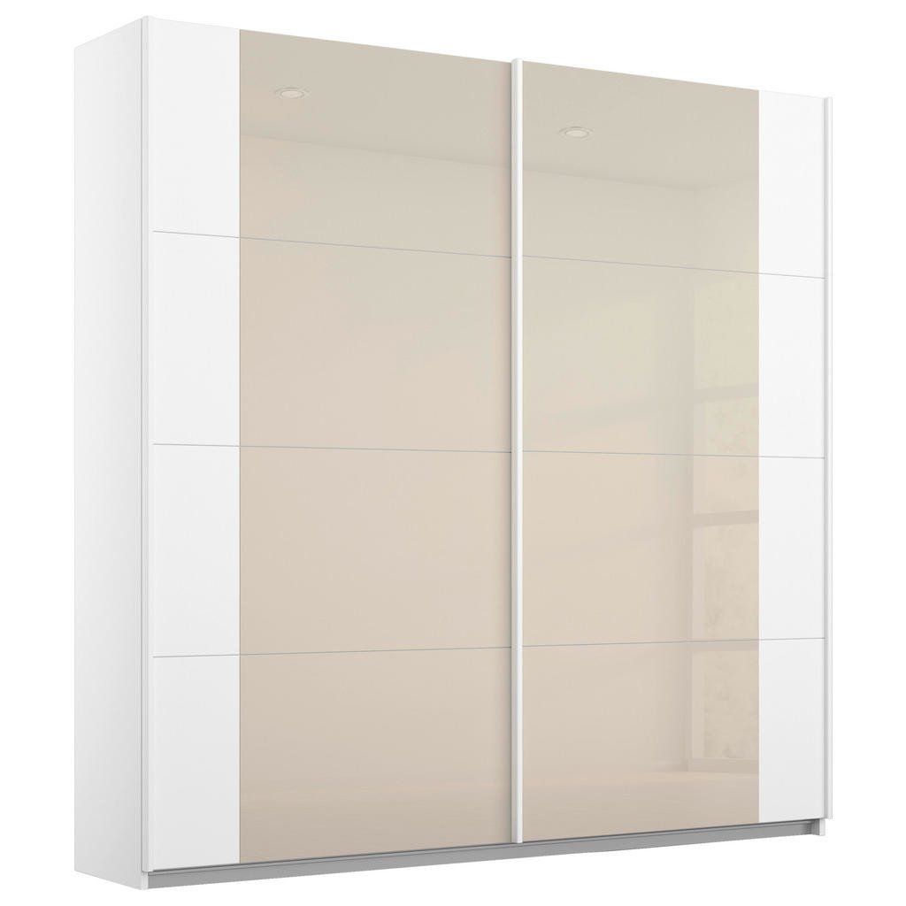 Rauch Möbel SKŘÍŇ S POSOUVACÍMI DVEŘMI, bílá, šampaňská, 181/210/62 cm