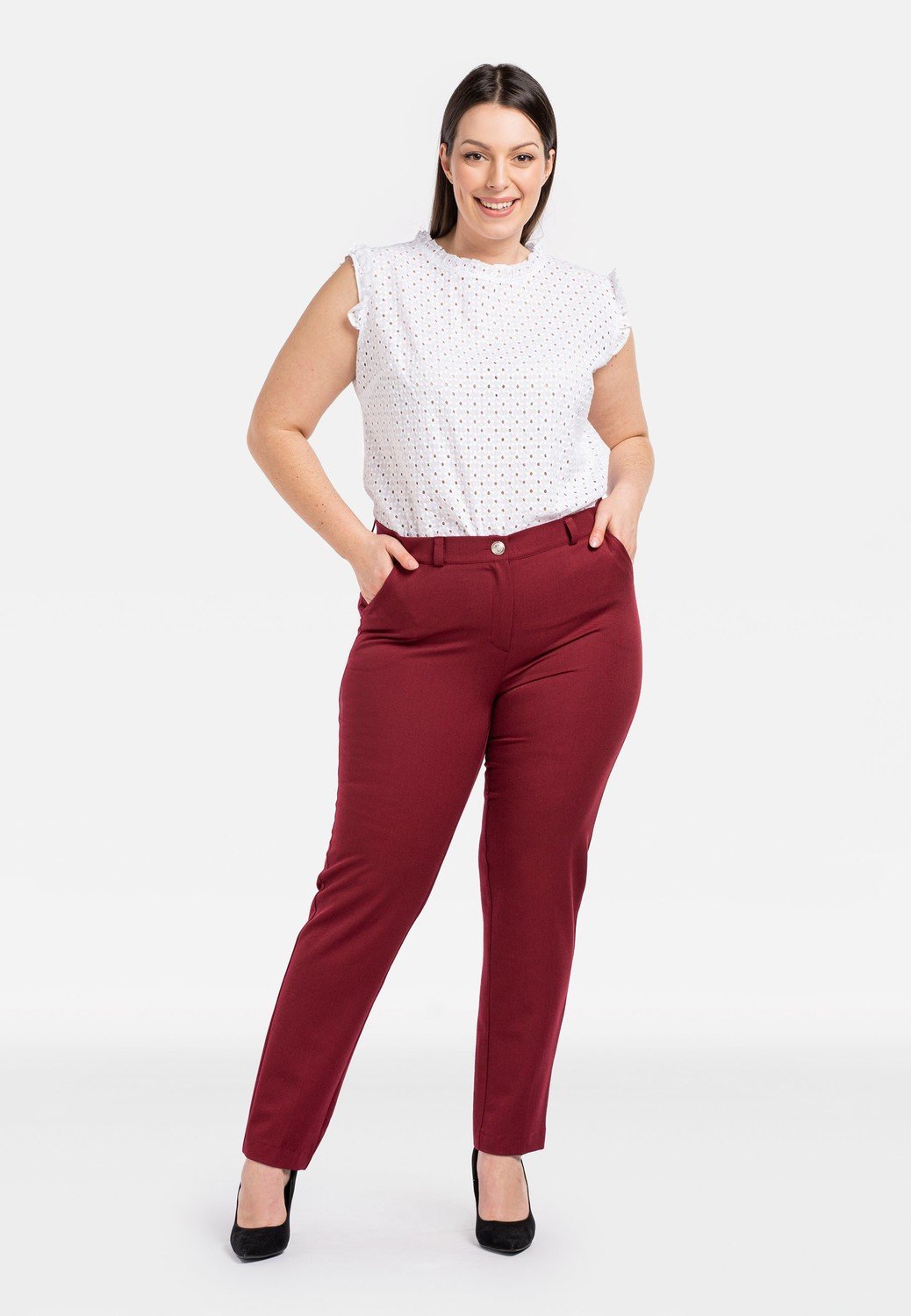 Karko Woman's Trousers Mela Z868