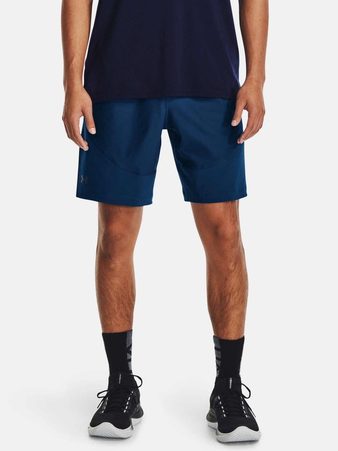 Under Armour Kraťasy UA Unstoppable Hybrid Shorts-BLU - Pánské