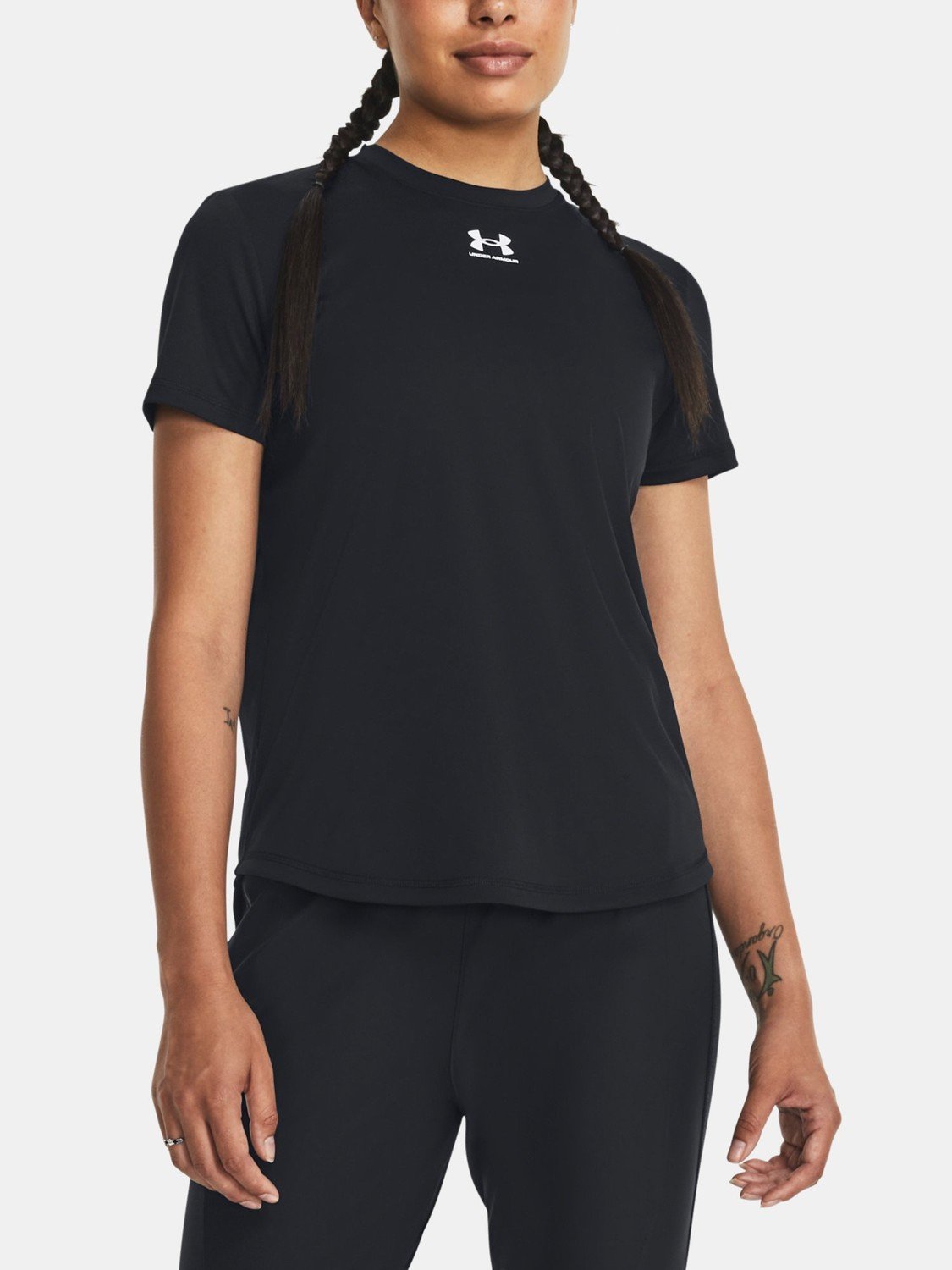 Under Armour Tričko UA W's Ch. Pro Train SS-BLK - Dámské