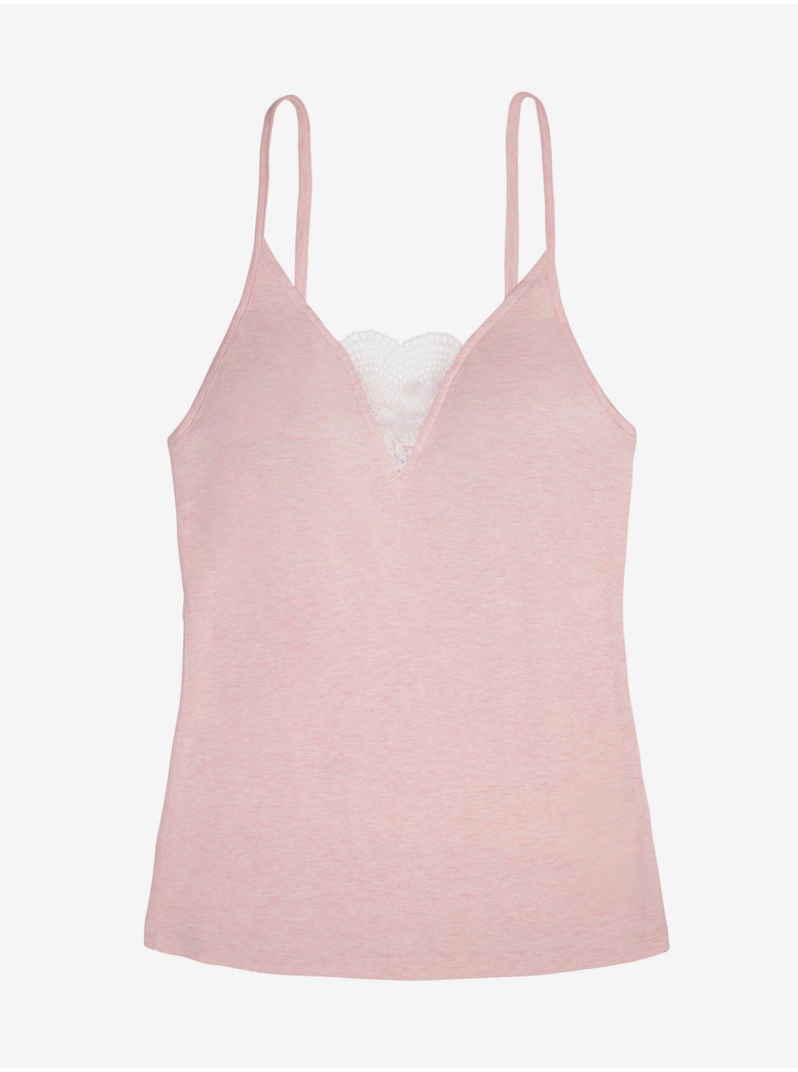 Světle růžové dámské pyžamové tílko DORINA Camisole - Dámské