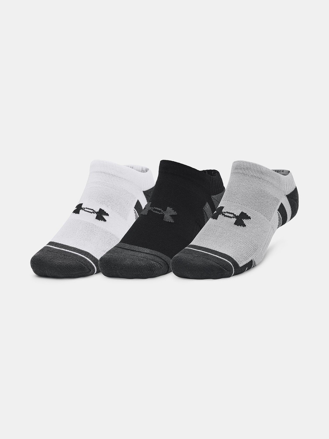 Under Armour Ponožky UA Performance Tech 3pk NS-GRY - unisex