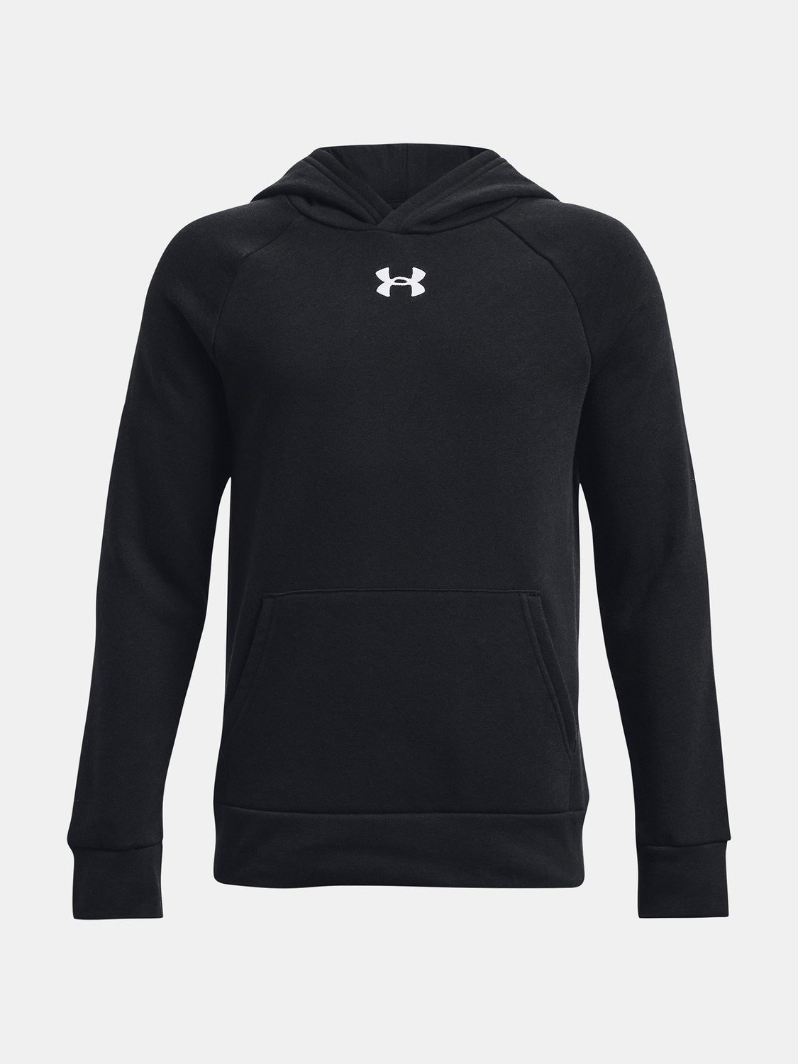 Under Armour Mikina UA Rival Fleece Hoodie-BLK - Kluci