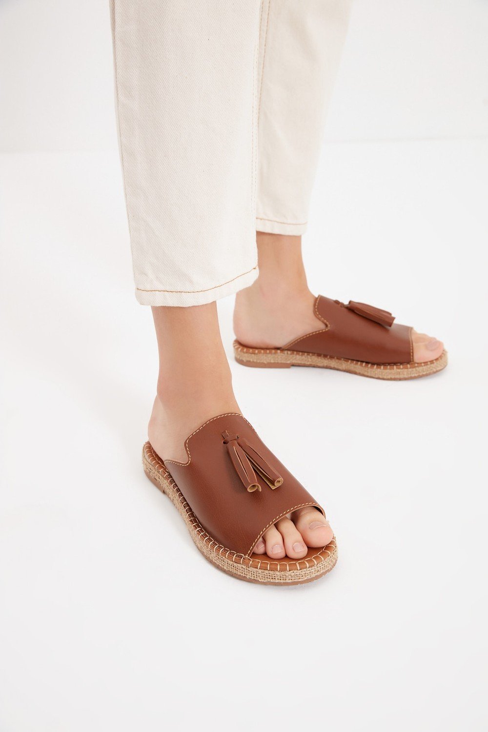 Trendyol Taba Women's Slippers
