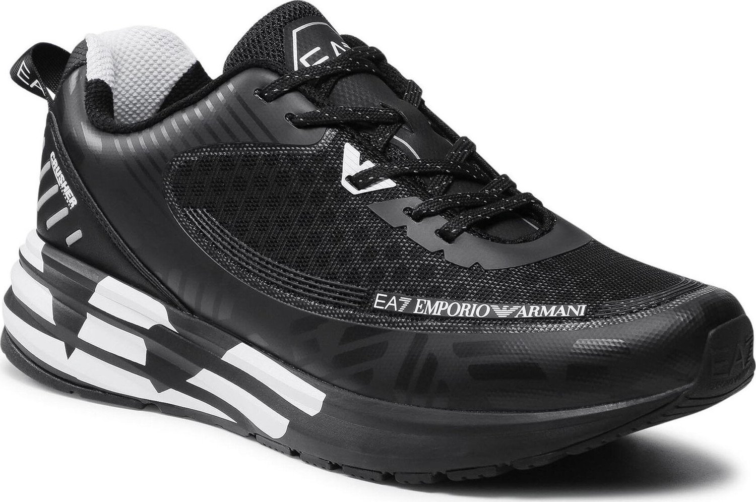 Sneakersy EA7 Emporio Armani X8X093 XK238 A120 Black/White