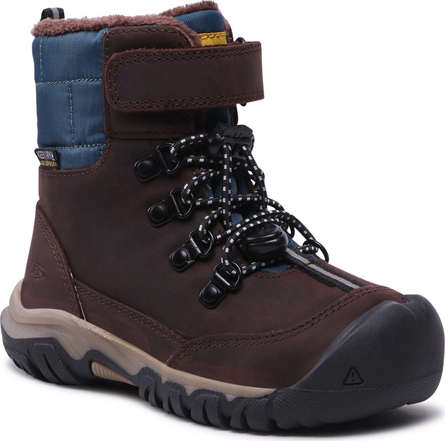 Snehule Keen Greta Boot Wp 1026643 Coffee Bean/Blue Wing Teal