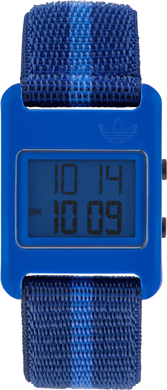 Hodinky adidas Originals Retro Pop Digital Watch AOST23070 Blue