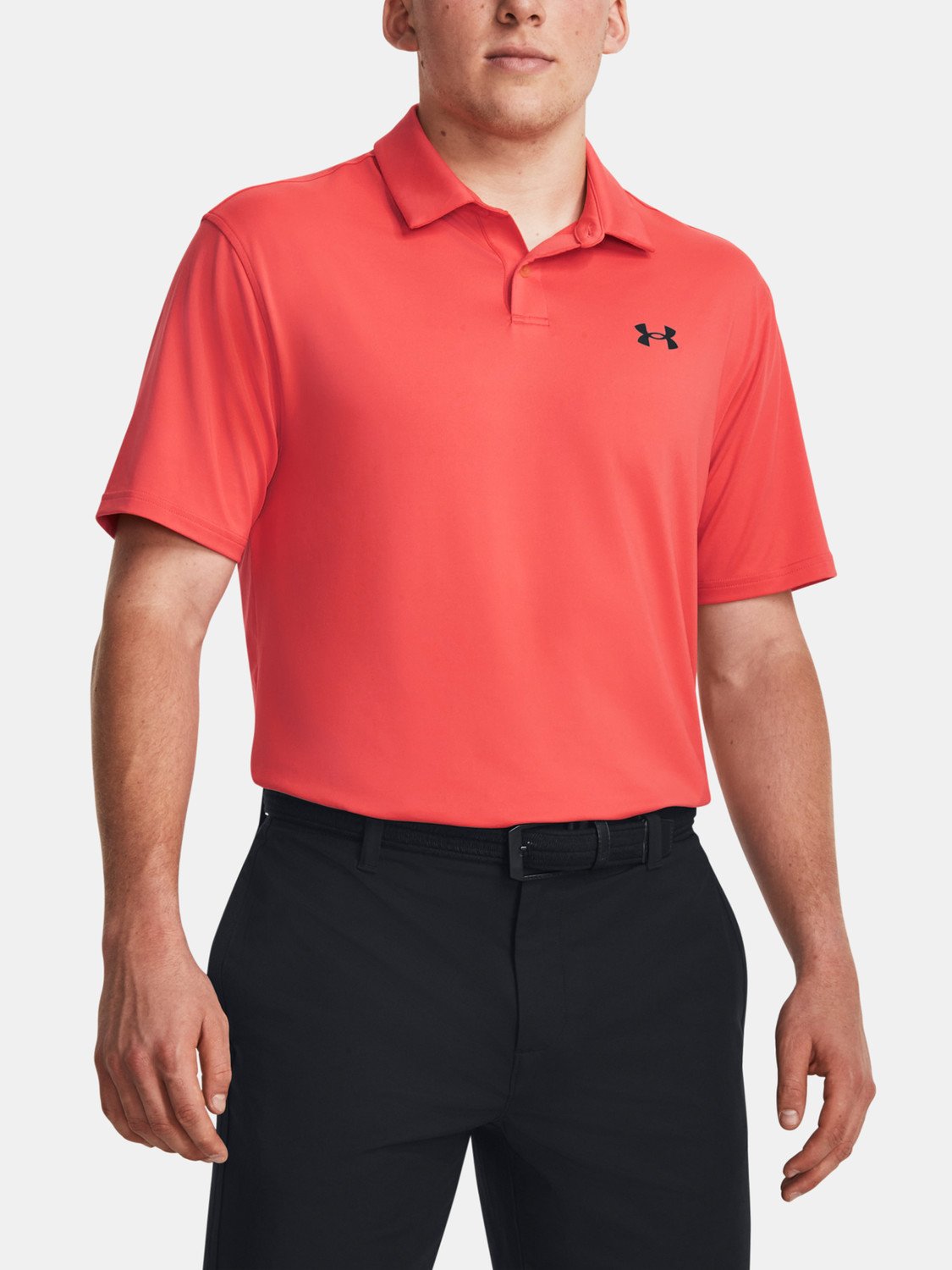 Under Armour Tričko UA T2G Polo-RED - Pánské