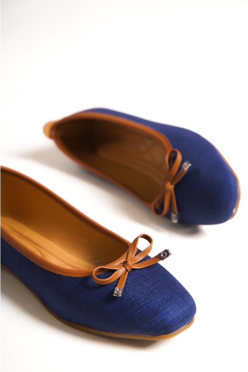 Capone Outfitters Ballerina Flats - Blue - Flat