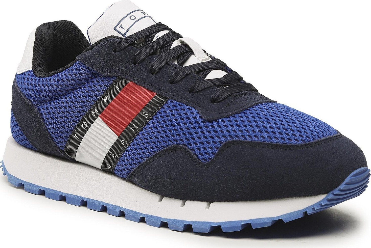 Sneakersy Tommy Jeans Retro Runner Mesh EM0EM01172 Ultra Blue C66