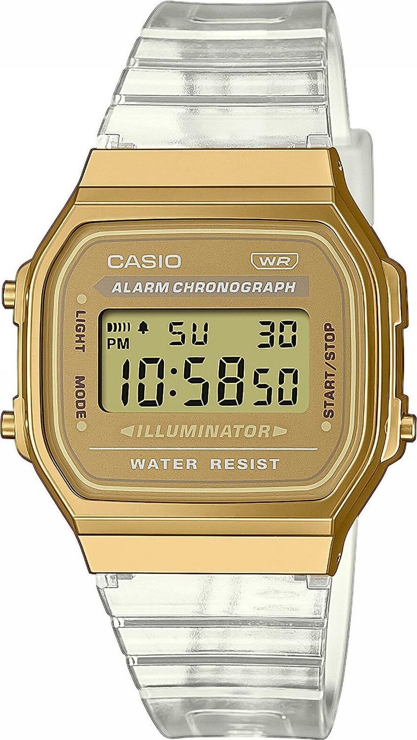 Hodinky Casio Vintage Digital A168XESG-9AEF Gold