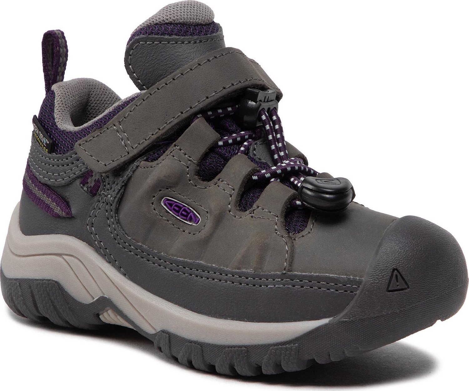 Trekingová obuv Keen Targhee Low Wp 1026292 Magnet/Tillandsia Purple