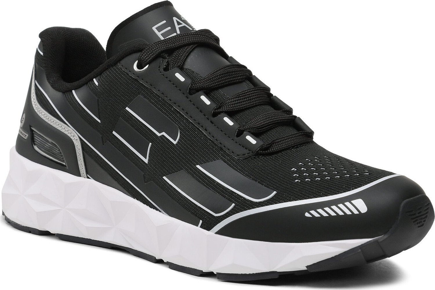 Sneakersy EA7 Emporio Armani X8X107 XK301 N763 Black/Silver