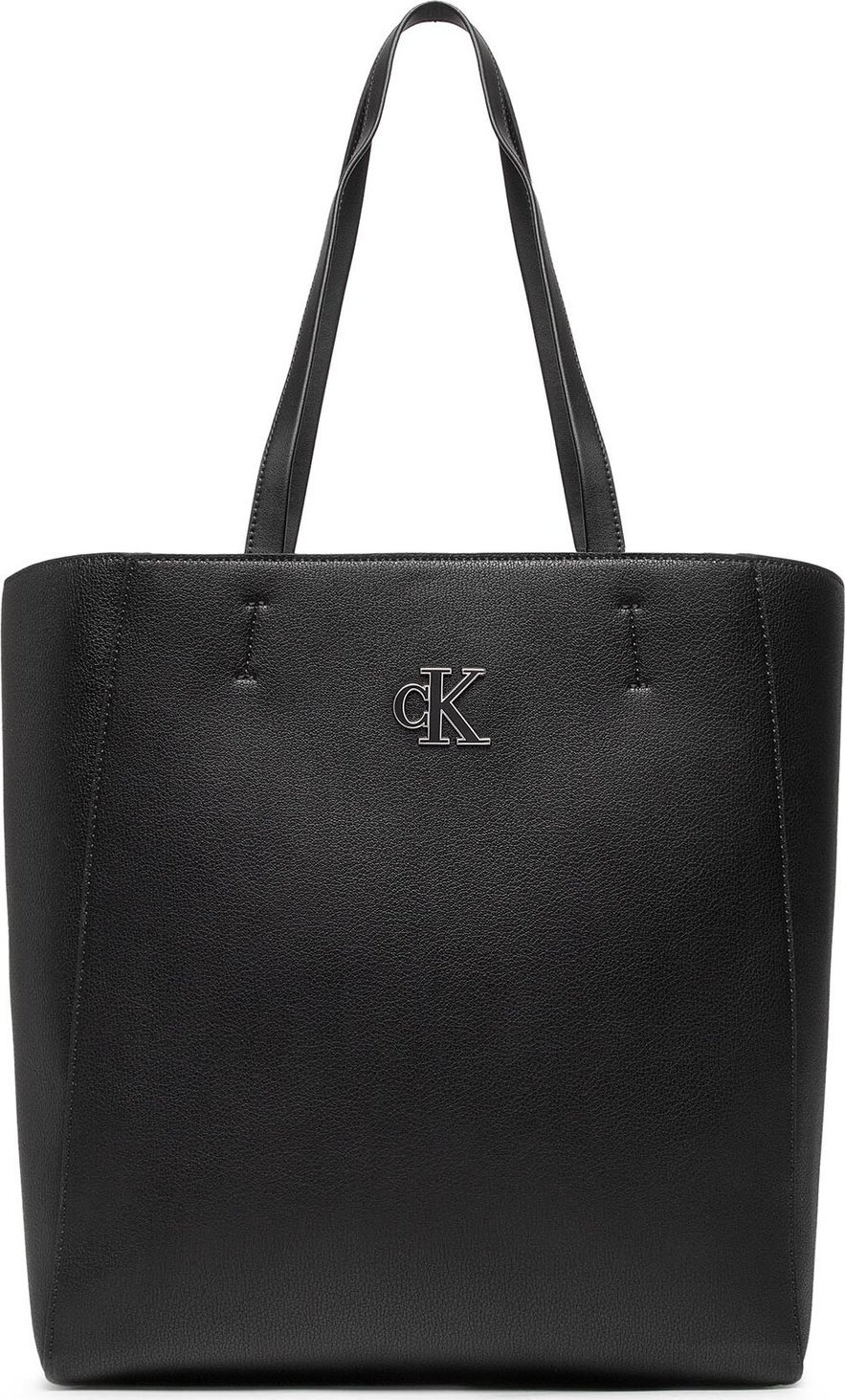 Kabelka Calvin Klein Jeans Minimal Monogram Shopper32 K60K609292 Black BDS