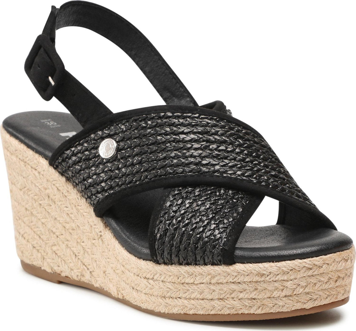 Espadrilky Refresh 79784 Black