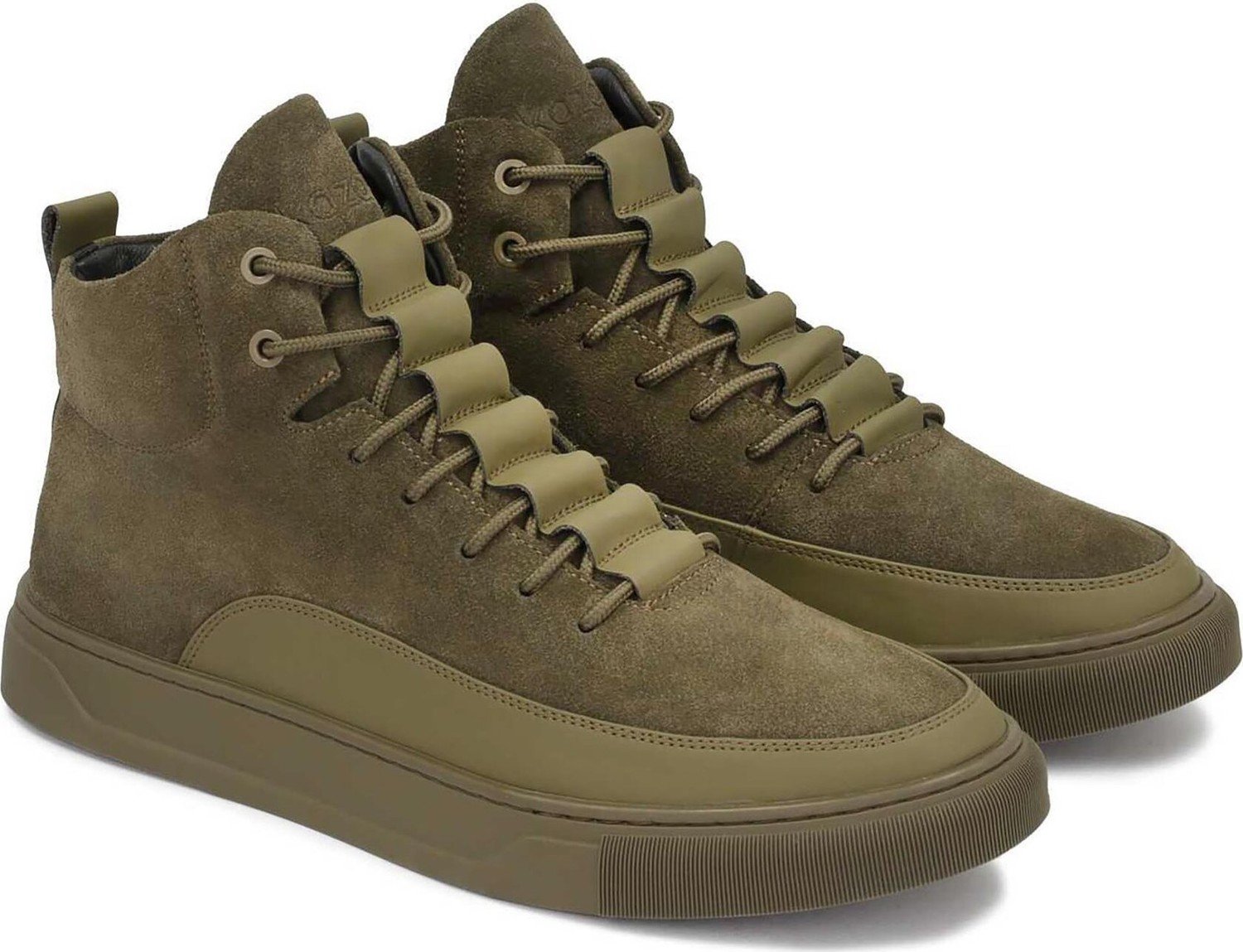 Sneakersy Kazar Ajaks 35444-05-22 Khaki